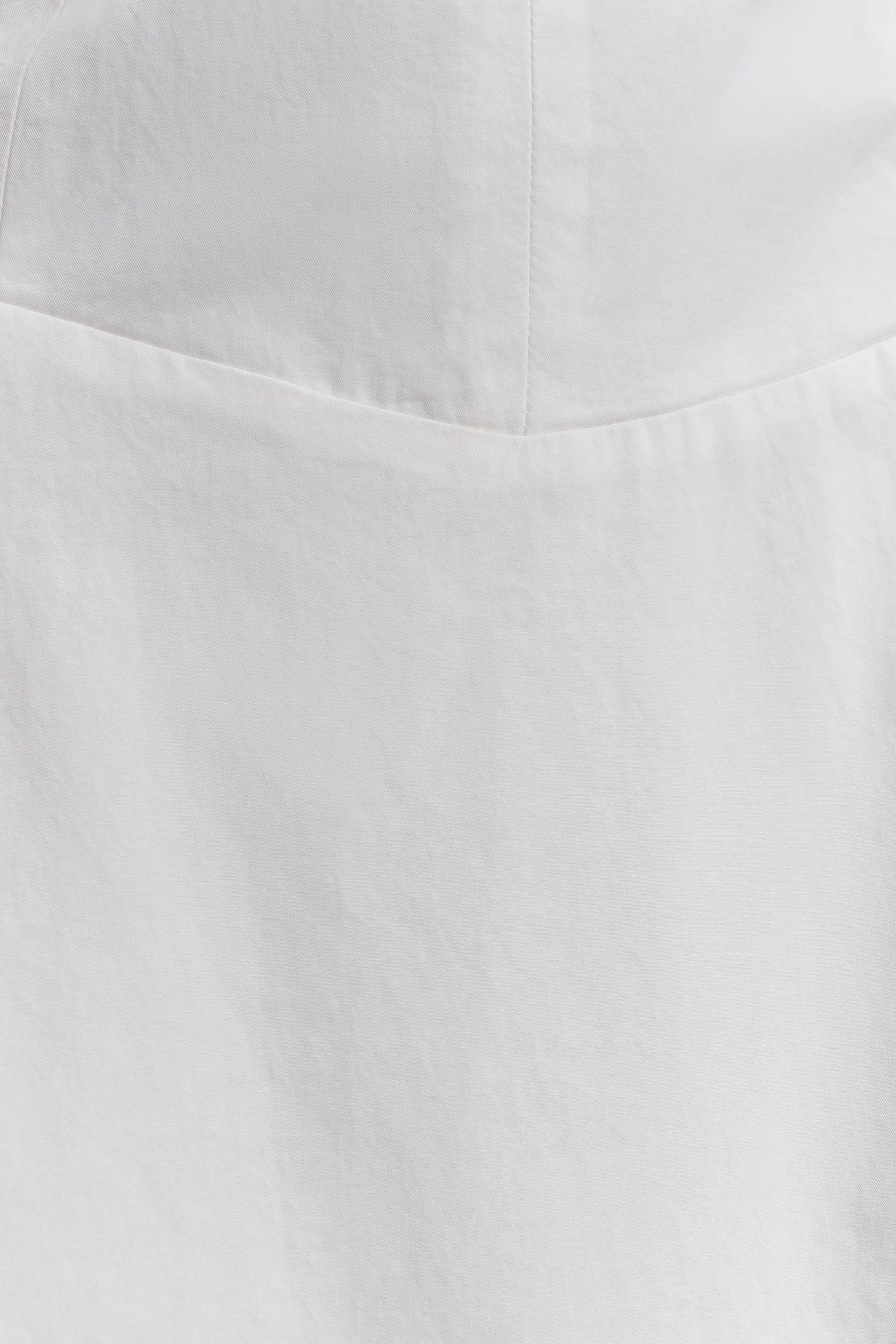 Salma Drop Waist Cotton Maxi Dress - White