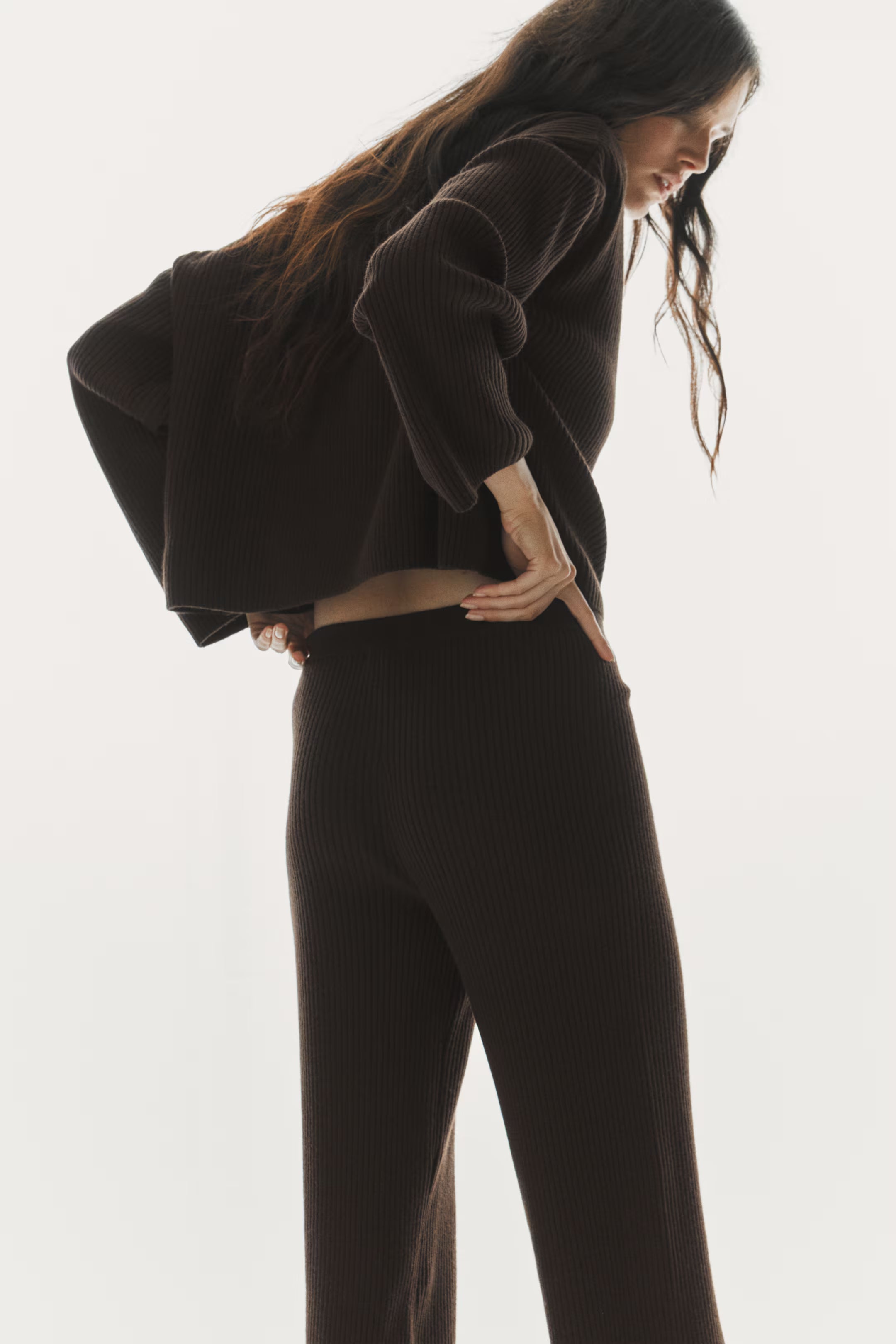 PASTILLE RIB KNITTED CO-ORD