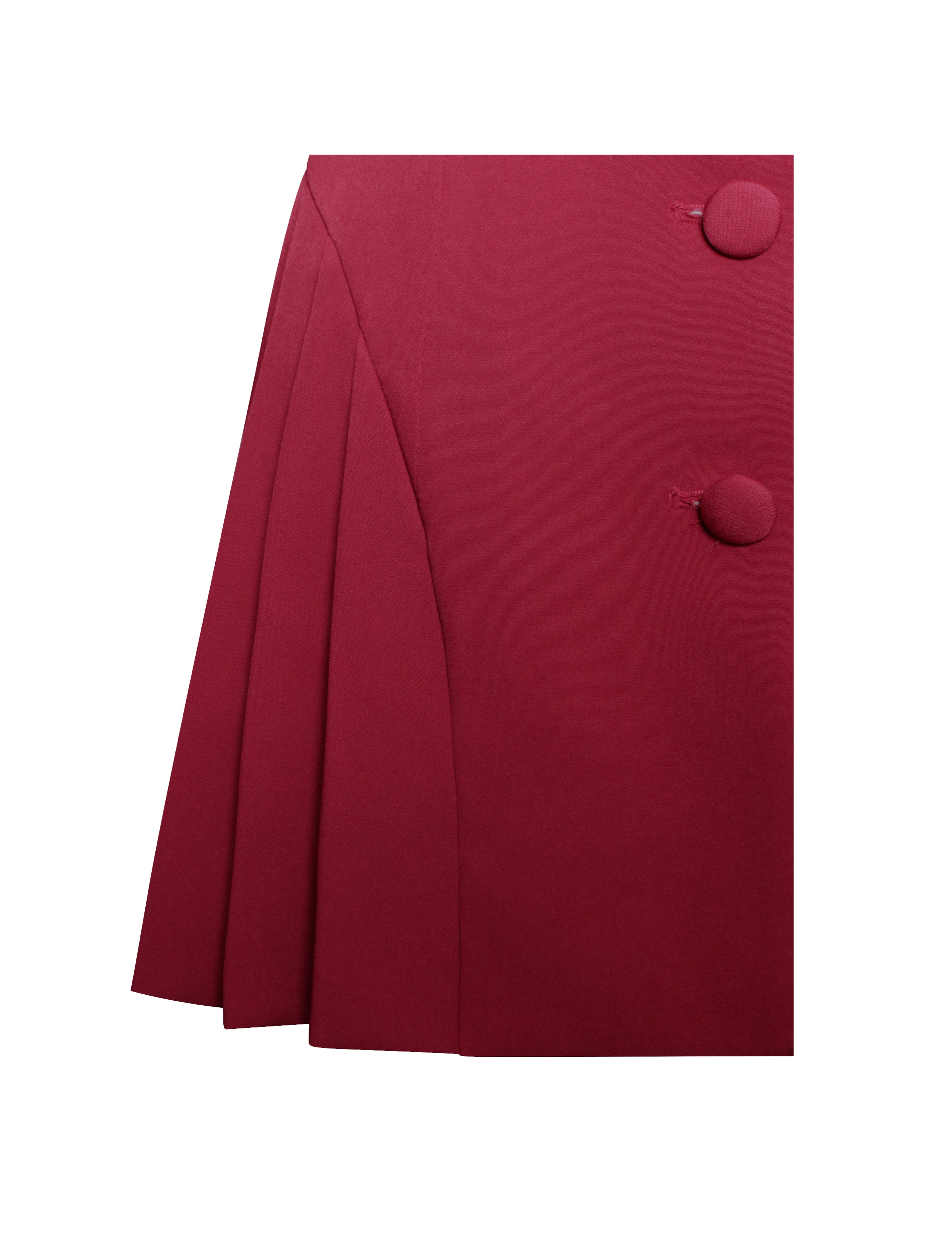 Blazer Dress with Pleated Detail