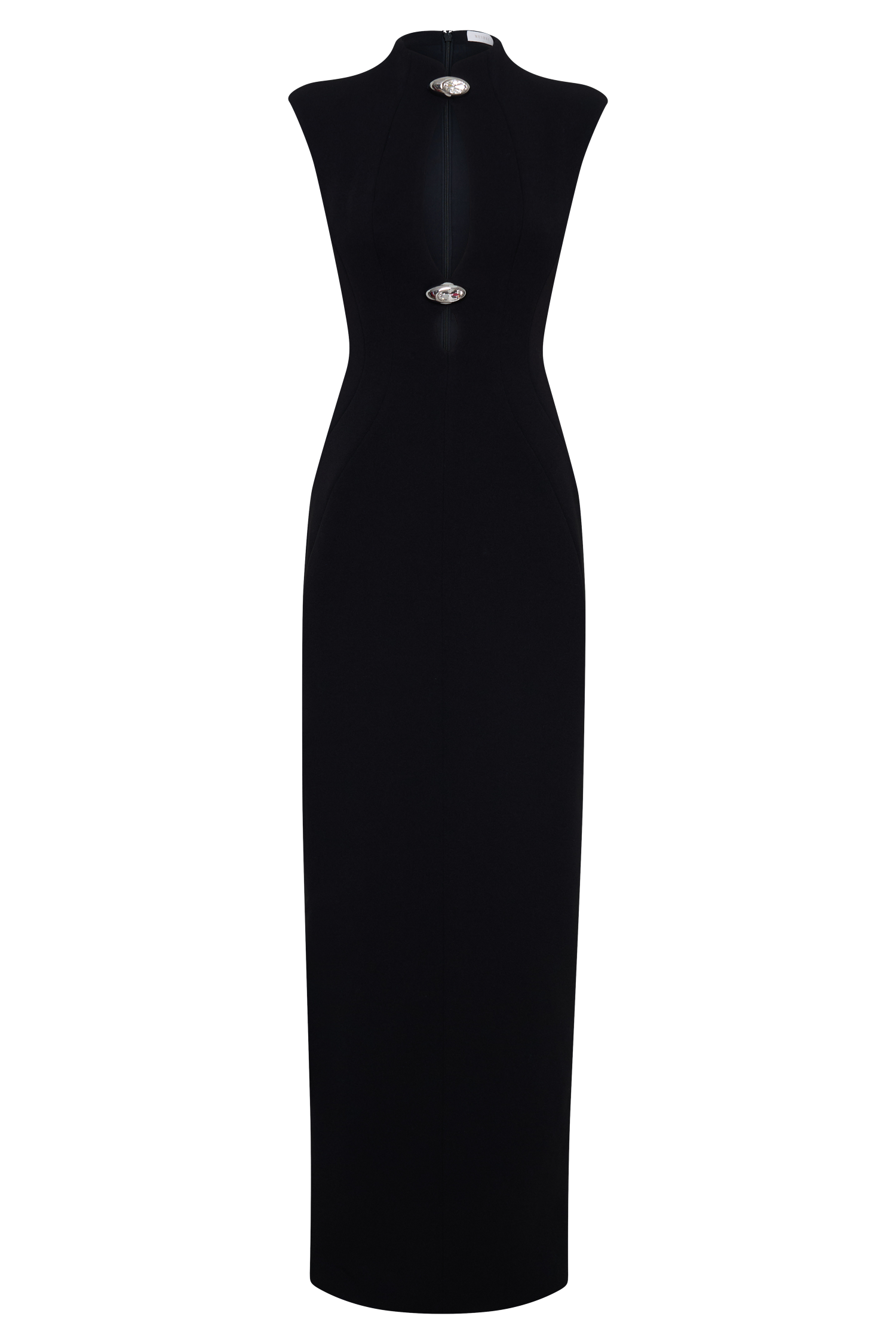 Michelle Cut Out Maxi Dress - Black