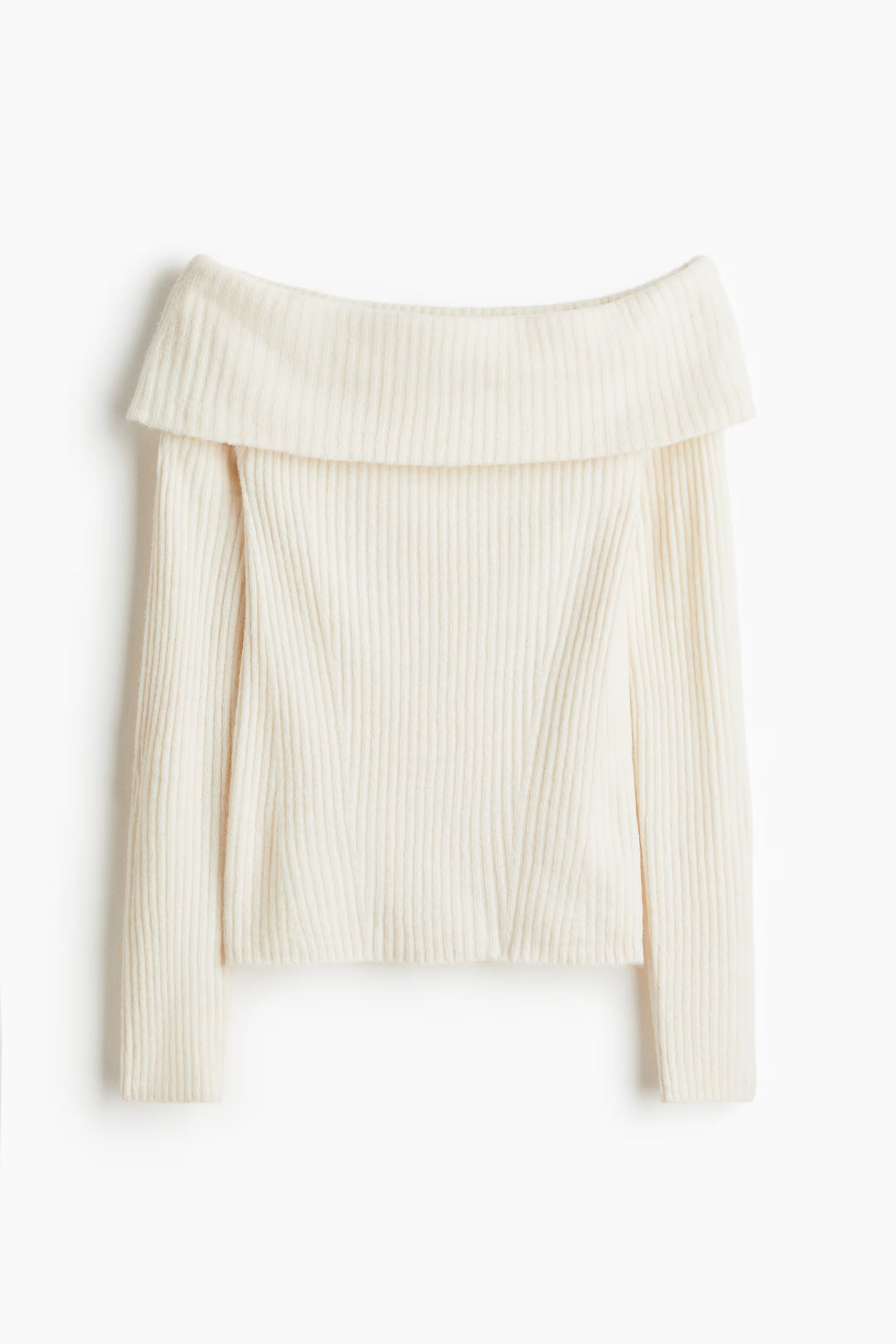 VITORA KNIT OFF-SHOULDER TOP