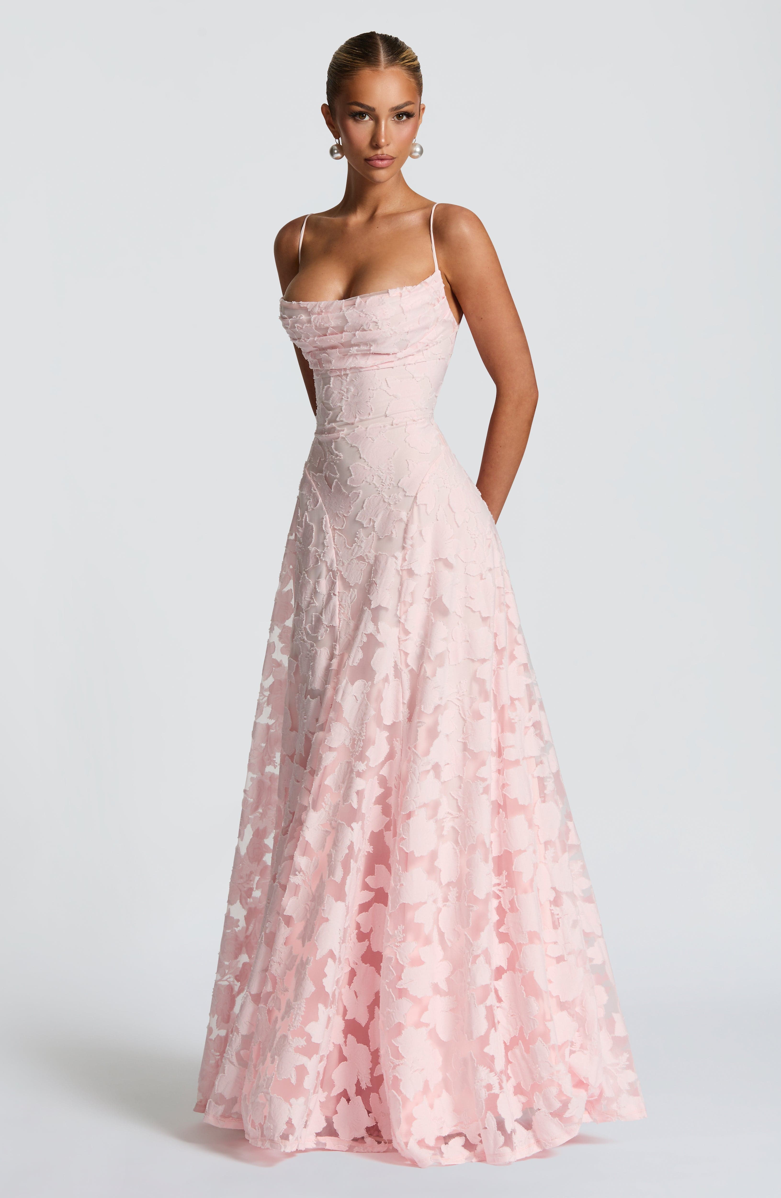 The Rosé Maxi Dress