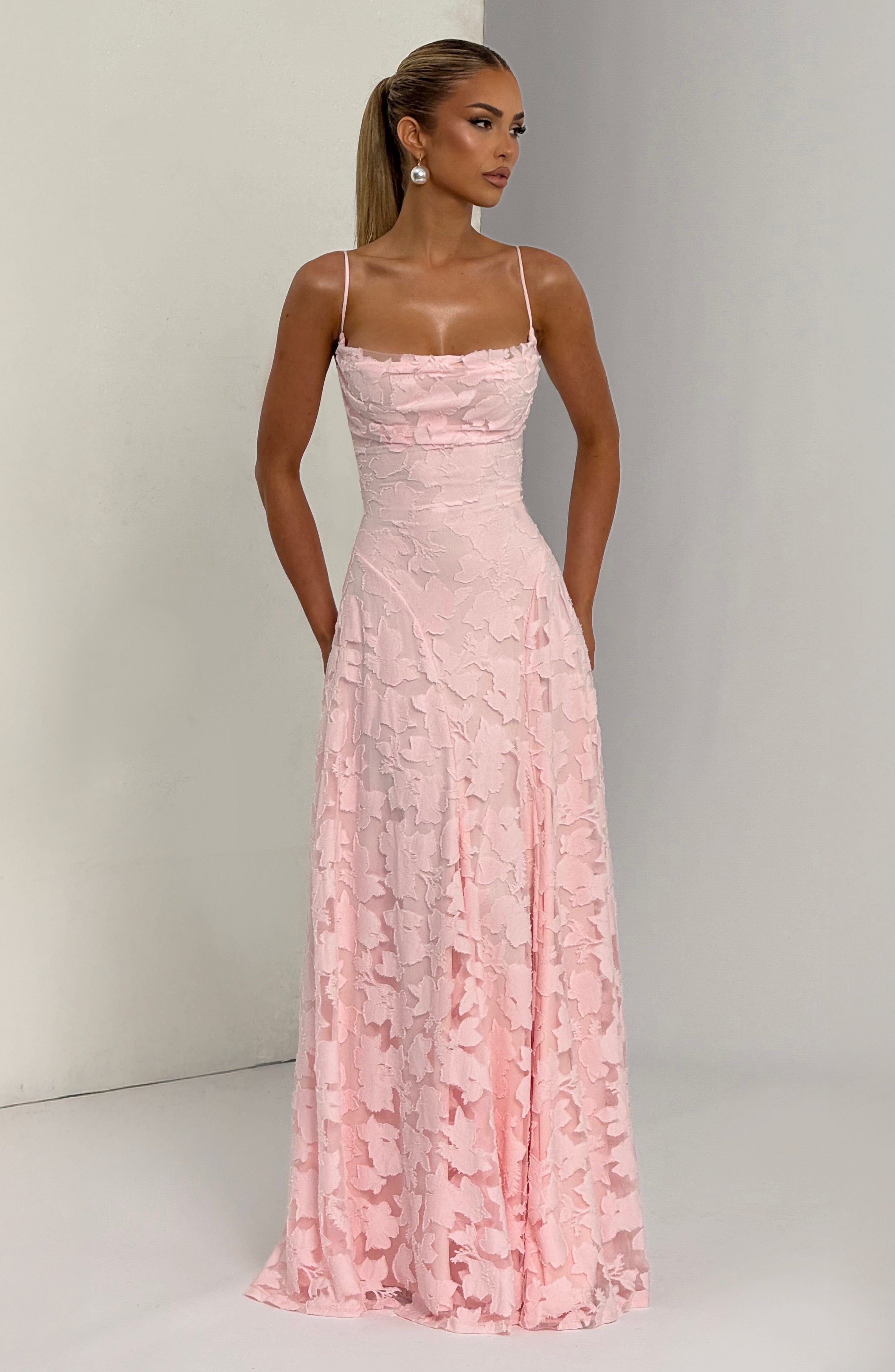 The Rosé Maxi Dress