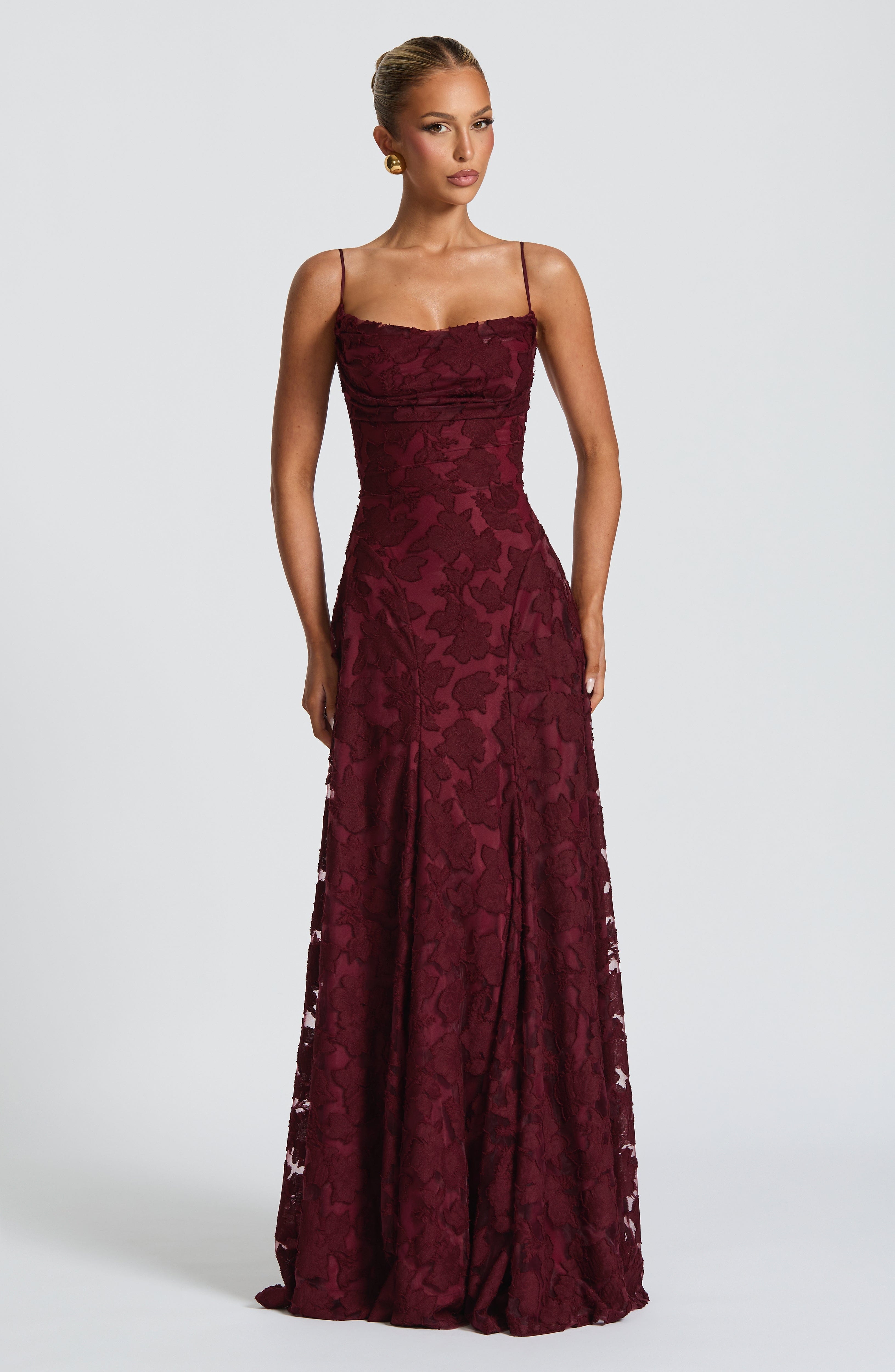 The Rosé Maxi Dress