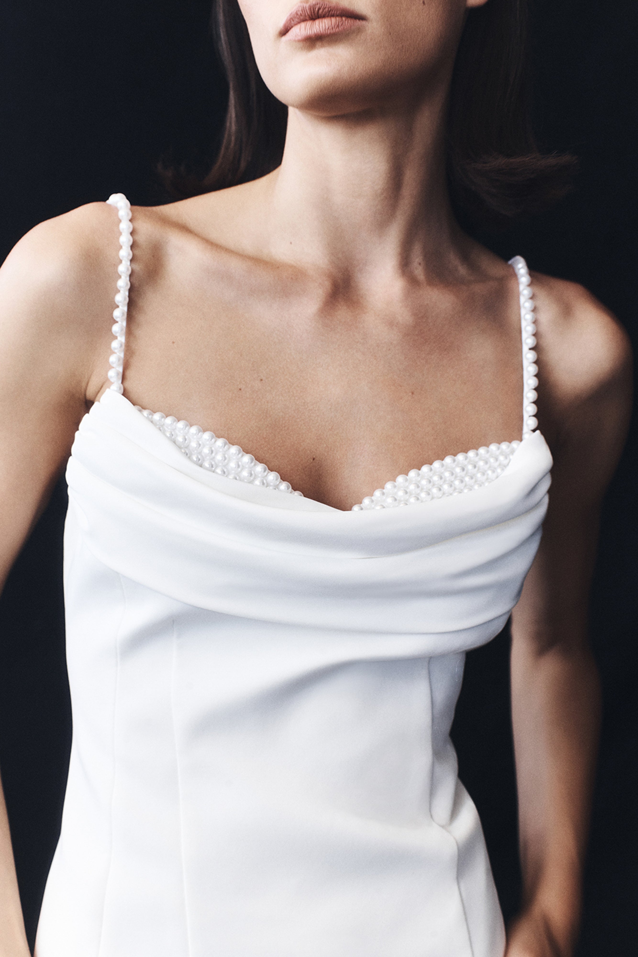 Liliane Suiting Mini Dress - Ivory