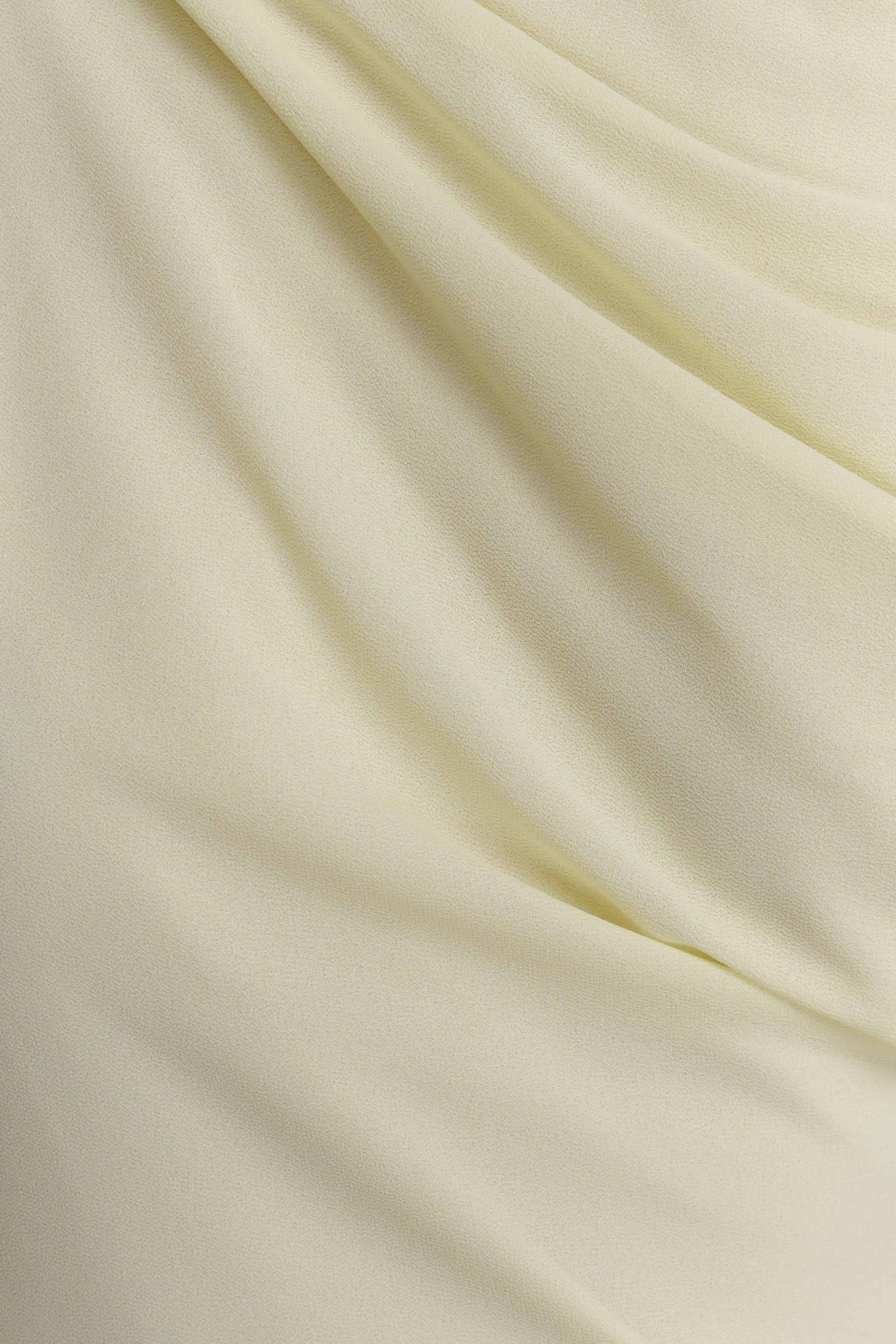 Daisie Chiffon Mini Dress - Lemon