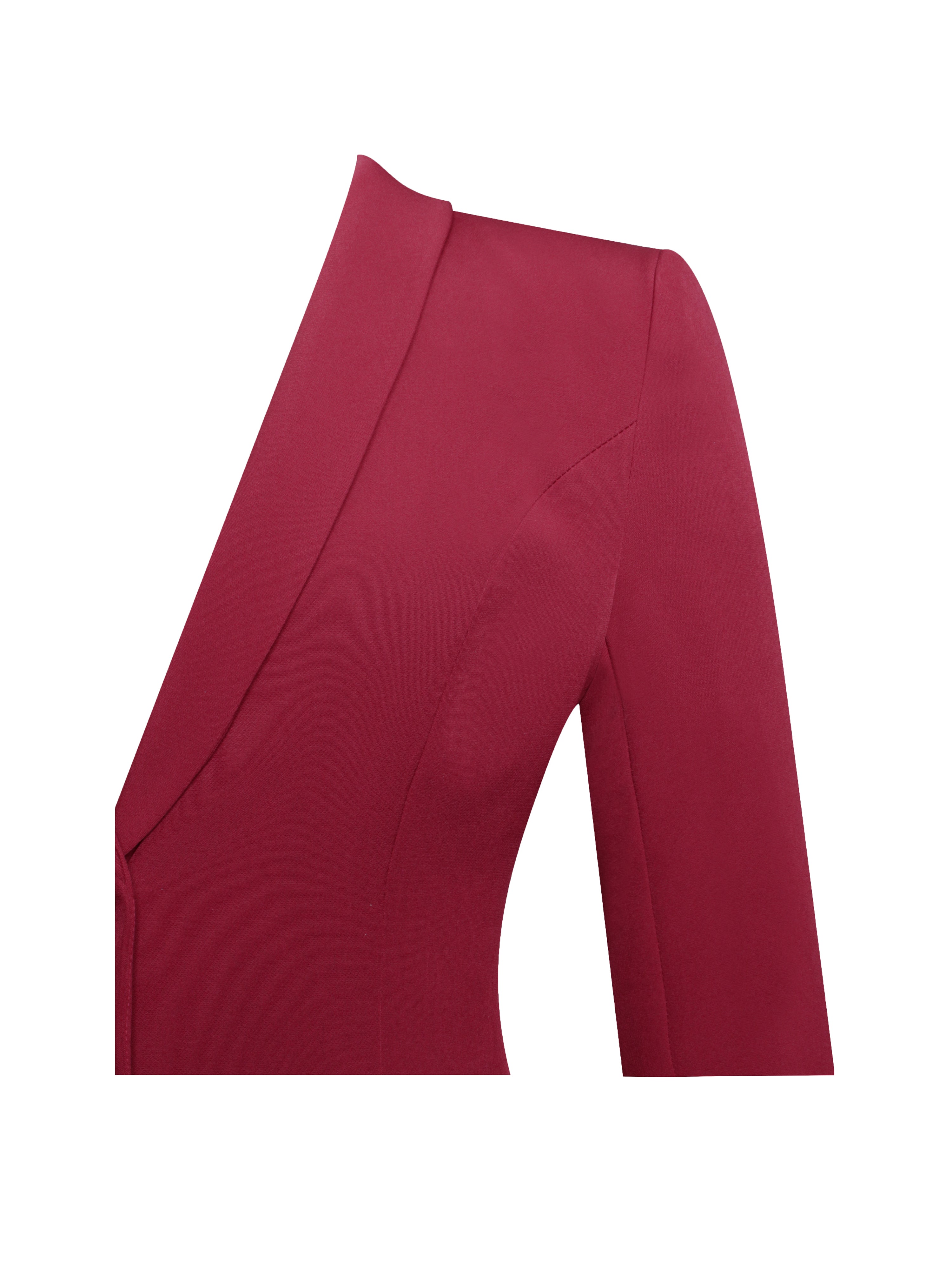 Blazer Dress with Pleated Detail