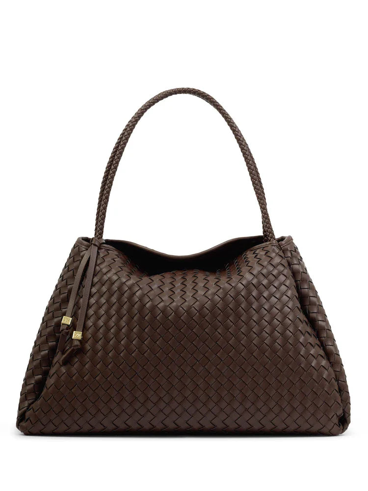 NELLY WOVEN SHOULDER BAG