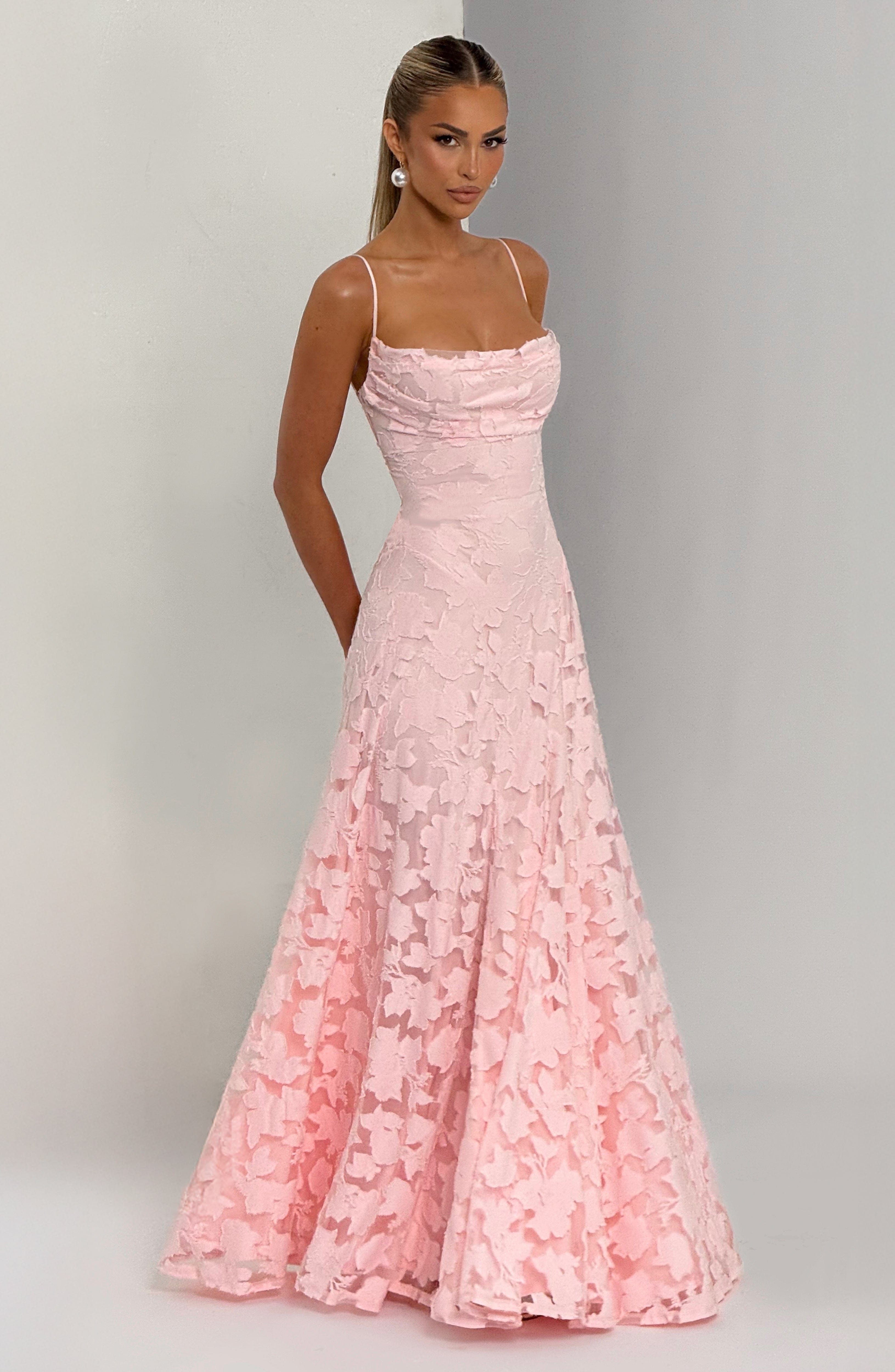 The Rosé Maxi Dress