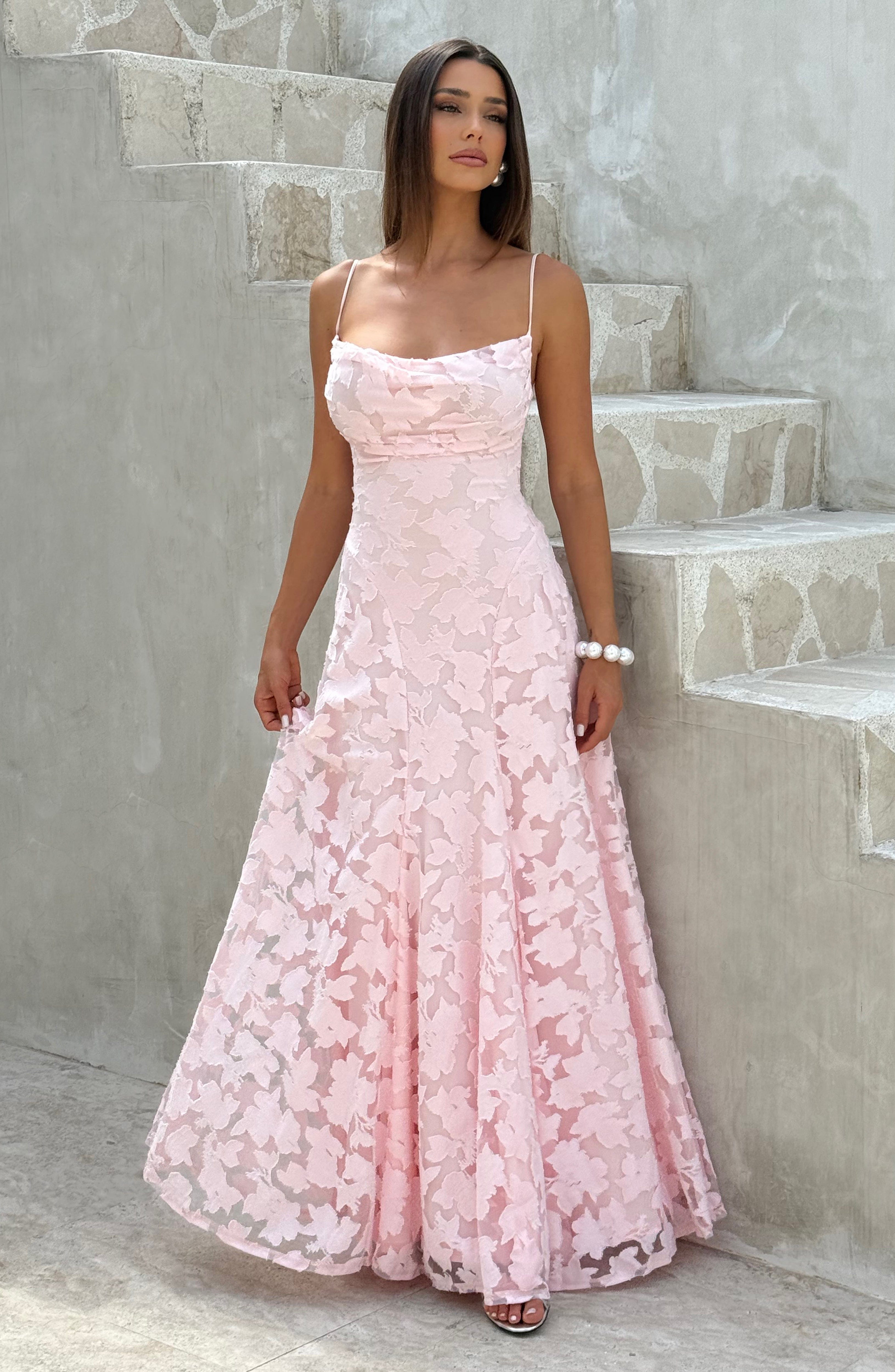 The Rosé Maxi Dress